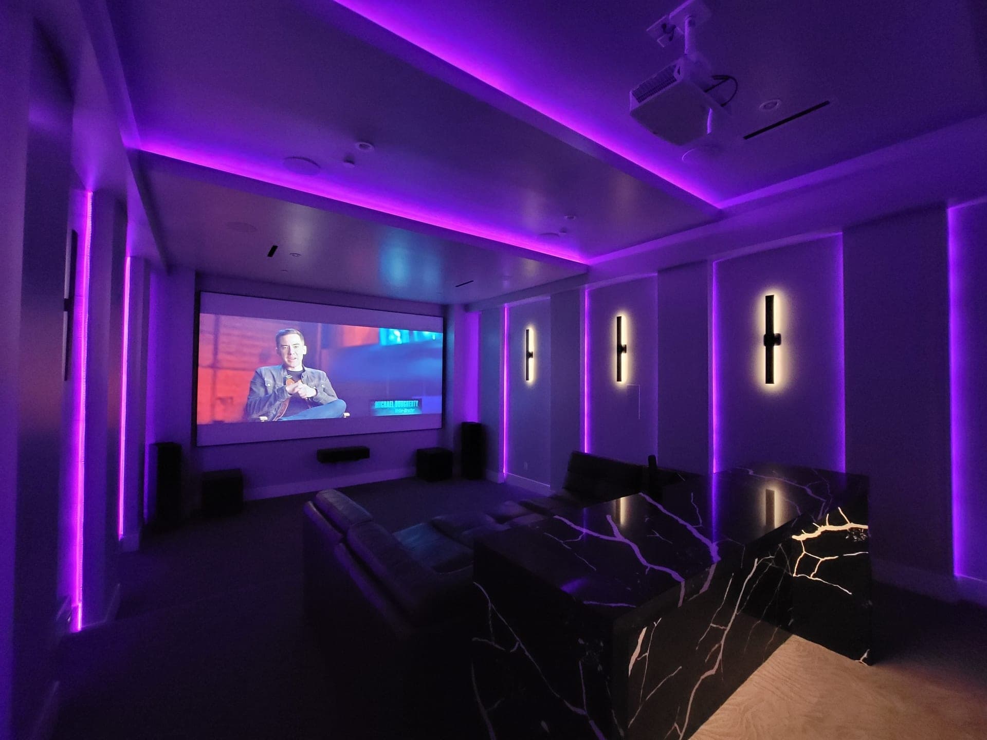 Home theater installation 4